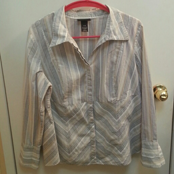 Striped Business Top