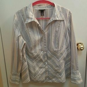 Striped Business Top