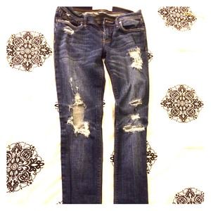 Distressed Jeans