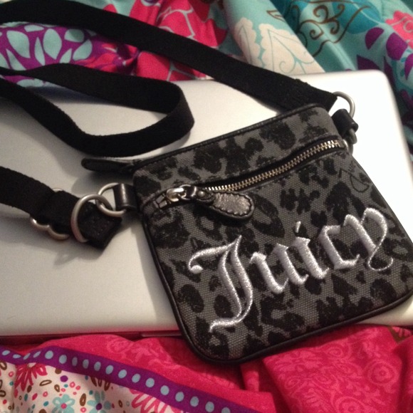 👑JUICY BLACK AND GRAY LEOPARD OVER THE SHOULDER👑