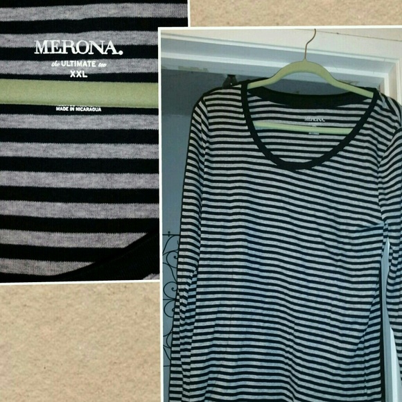 Cute stripped long sleeve shirt