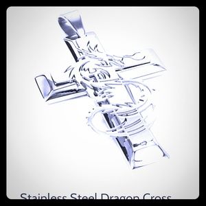 Dragon Cross Pendant