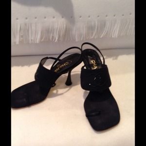 Chanel sequin sexy sandals