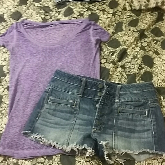American Eagle Outfitters Denim - American Eagle High Rise shorts