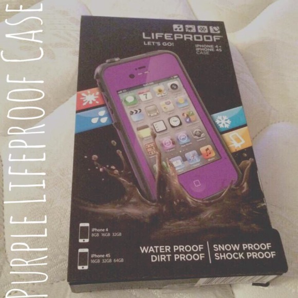 Purple Lifeproof Case