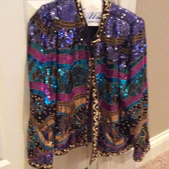 Sequined jacket size M