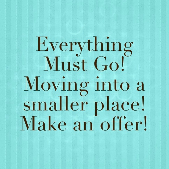 Everything must go