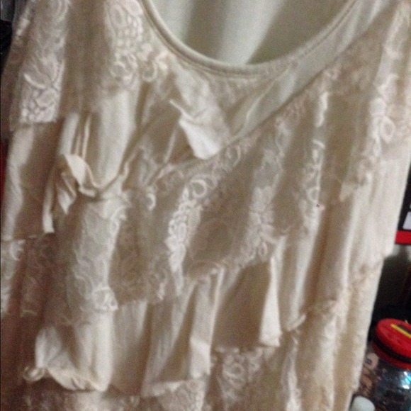 Lace Racerback tank too - Picture 2 of 3