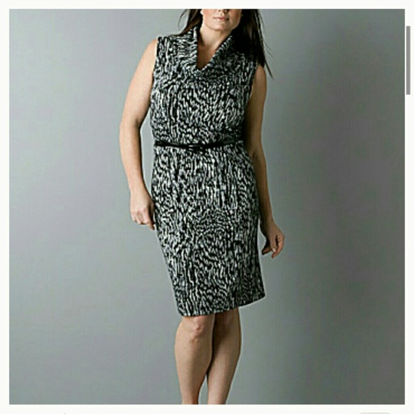 Lane Bryant Flattering Scoop Neck Dress
