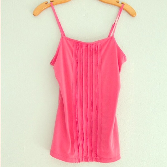 The Limited pink tank- medium: worn once