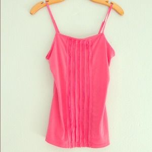 The Limited pink tank- medium: worn once