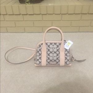 Coach Bleecker Preston Satchel Printed Signature