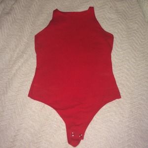 American Apparel High Neck Body Suit