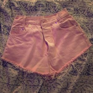 High waisted shorts