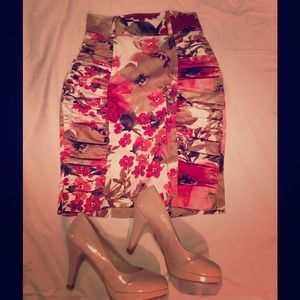 Floral Skirt and Bag for moni91