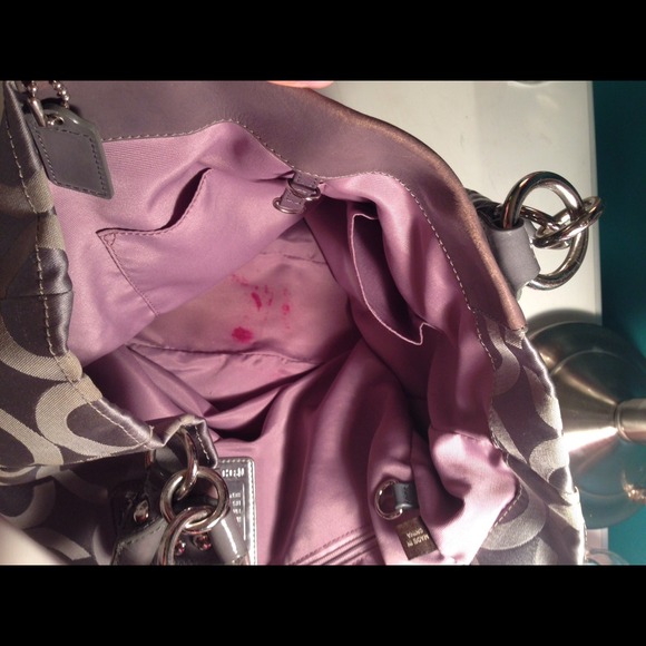 Silver Coach Tote Bag - Picture 4 of 4