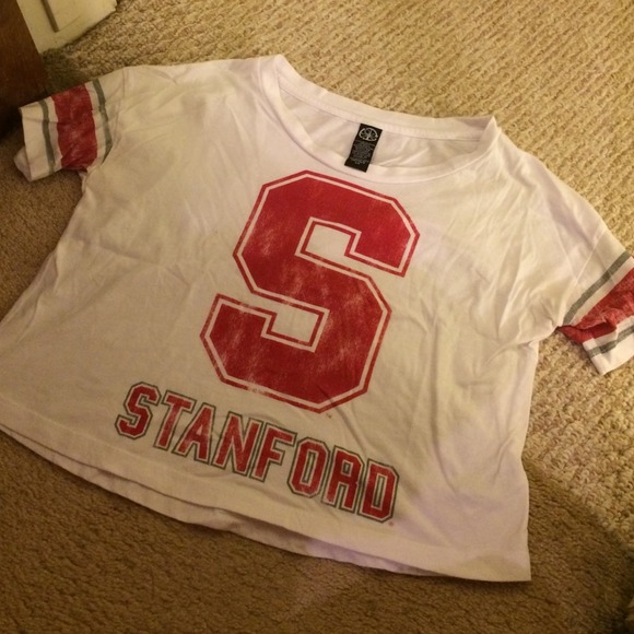 Stanford crop top ❤️