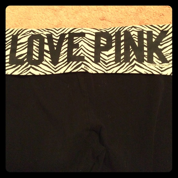 VS cropped yoga pants and vs racerback tank BUNDLE