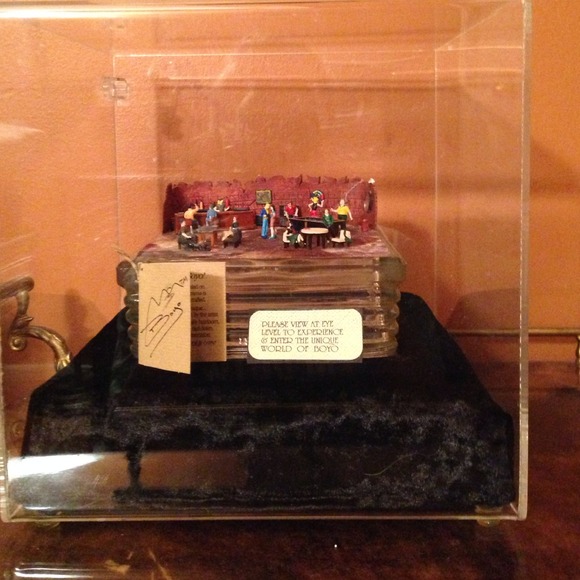 ❤Hand Made Miniature Diorama❤️By Me! Reduced🎈🎈🎈 - Picture 4 of 4