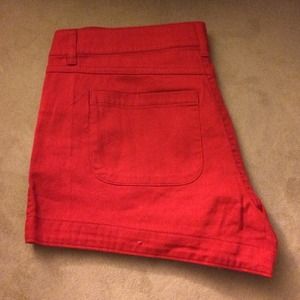 Forever 21 red shorts