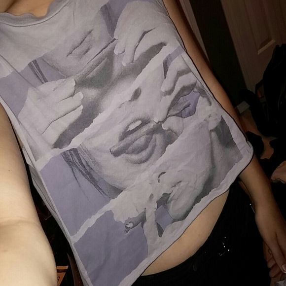 Muscle Tee Crop Top