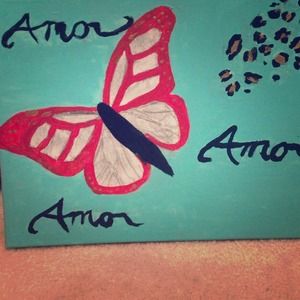A beautiful butterfly painting!