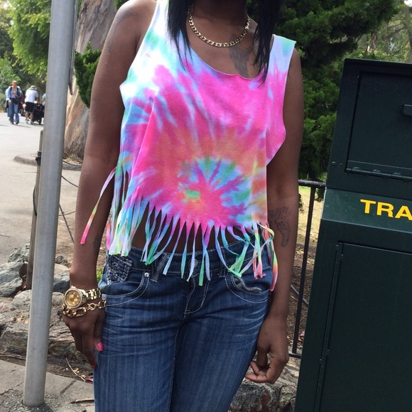 Tie dye tank top