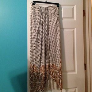 Free people sz medium boho maxi skirt