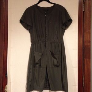 Alfani zipper front dress