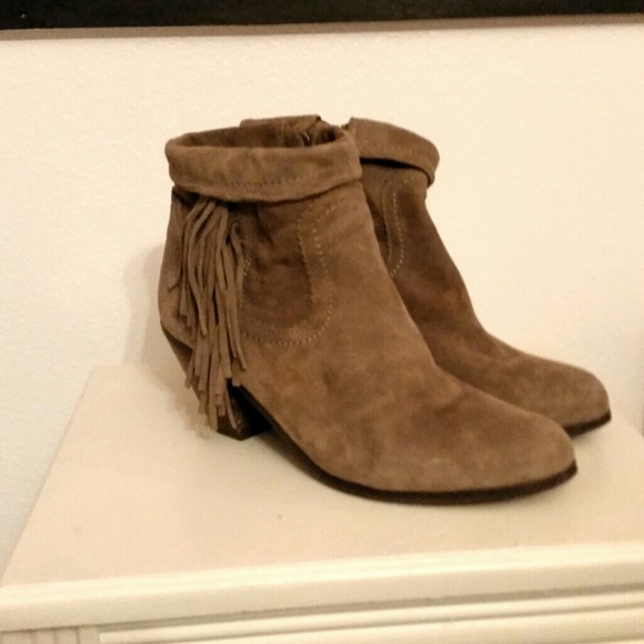 Sam Edelman Louie fringe boots - Picture 2 of 3
