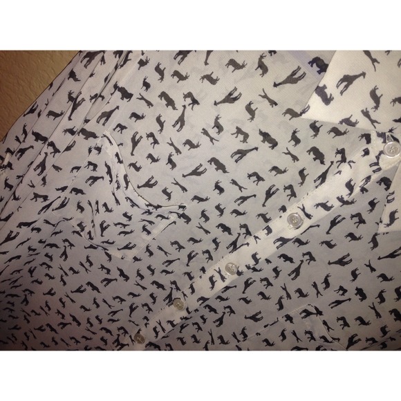 Animal Print Blouse