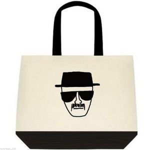 Breaking Bad Heisenberg Sketch Cotton Tote Bag
