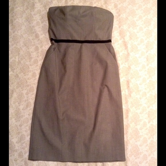 Banana republic strapless dress