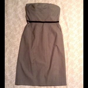 Banana republic strapless dress