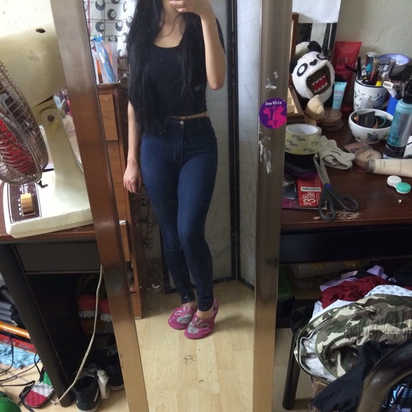 Highwaisted jeans - Picture 1 of 3