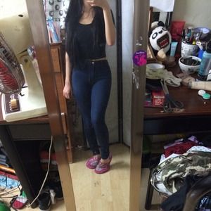 Highwaisted jeans