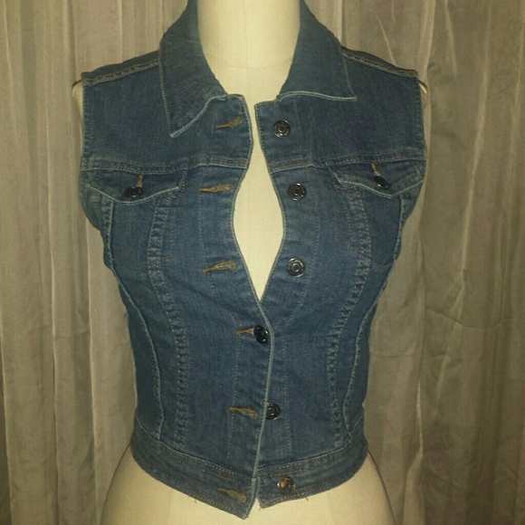 Denim vest