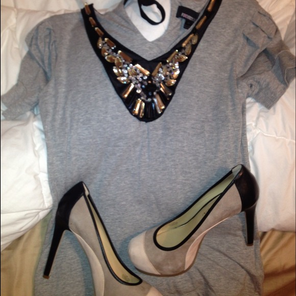 Forever 21 top with jewel detail around neck