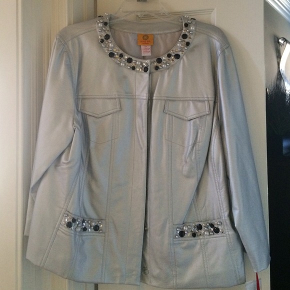 REDUCED! Metallic Jacket - size 16w  -$16