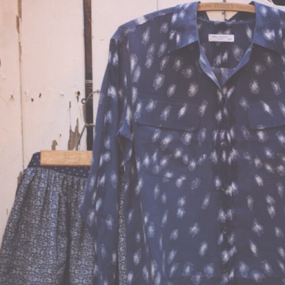 ➕sold➕Joie silk skirt - Picture 3 of 3