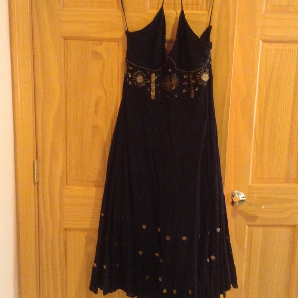 Black halter dress never worn