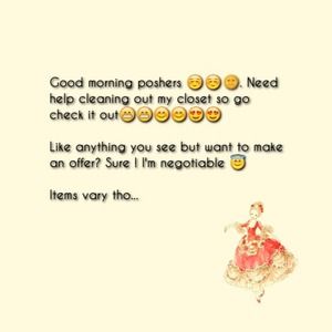 Check out my closet poshers!😍