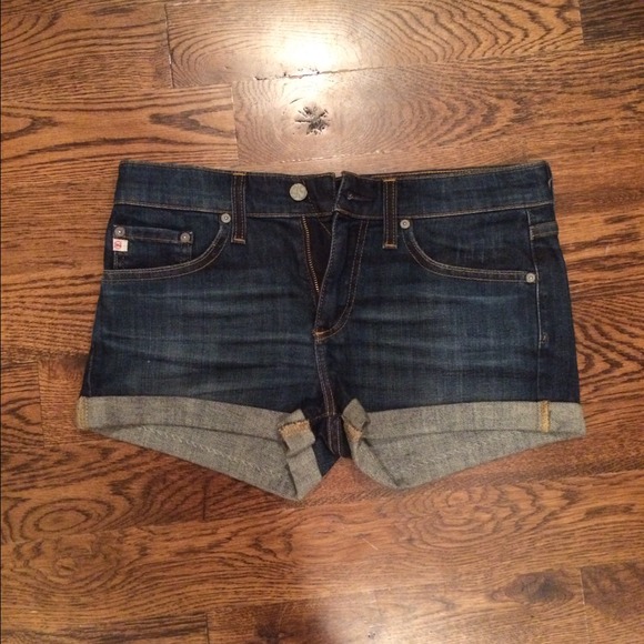 AG denim shorts