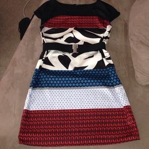 Express Belted Mini Dress