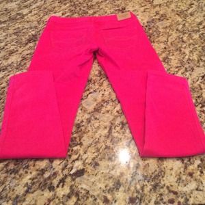 Abercrombie Hot Pink Skinny Jeans