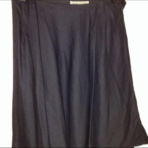 Linen ARMANI Skirt!  ITALIANO! Linen Blnd .