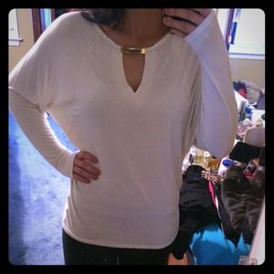 Michael Kors cream shirt