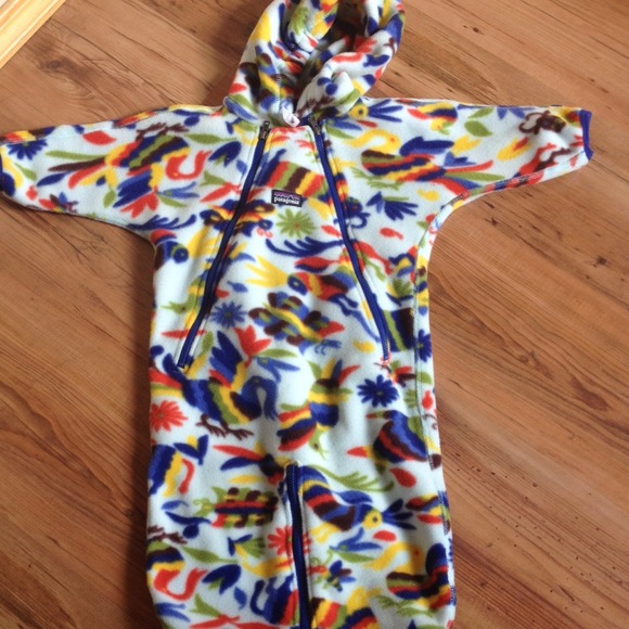 Patagonia Outerwear - Patagonia infant fleece bunting