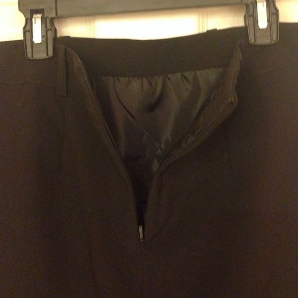 Romwe Black High Waisted Back Slit Skirt - Picture 4 of 4