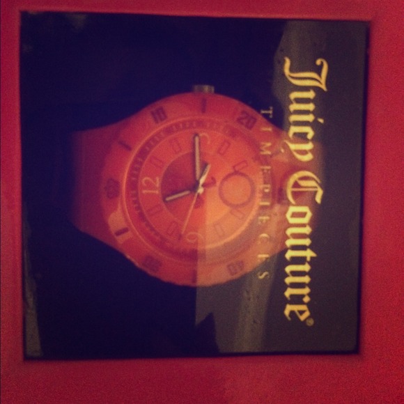 Juicy couture Taylor orange jelly strap watch - Picture 1 of 2